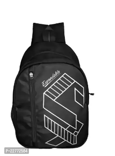 Designer Black Waterproof Backpacks For Women And Men-thumb0