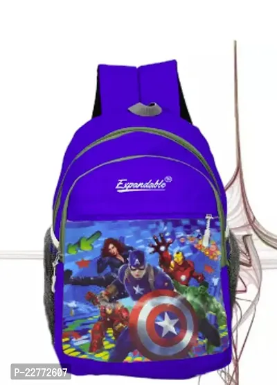 Elegant Blue School Backpacks For Kids