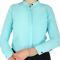 Trendy Formal Women and Girls Shirts-thumb1