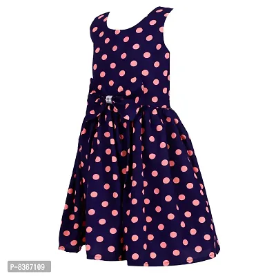 CINDERELLA THE CREATIONS FACTORY Baby Girl's Bodycon Knee Length Frock (Pack of 2) (C-29-Black-NevyPink-6-7Y_Black & Navy Blue_6-7 Years)-thumb3