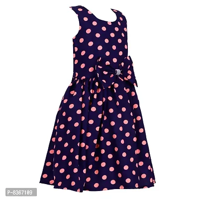 CINDERELLA THE CREATIONS FACTORY Baby Girl's Bodycon Knee Length Frock (Pack of 2) (C-29-Black-NevyPink-6-7Y_Black & Navy Blue_6-7 Years)-thumb2