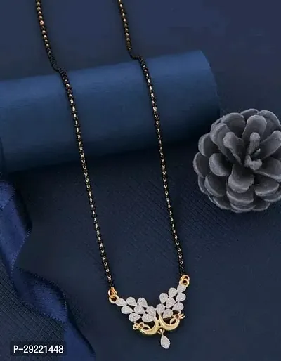 Stylish Black Alloy Open Agate Chains For Women