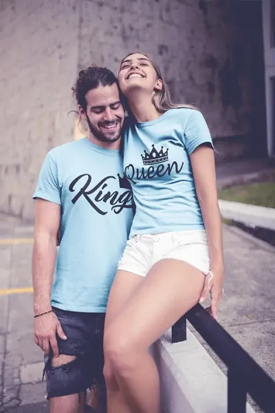 Couple Tshirt king Queen