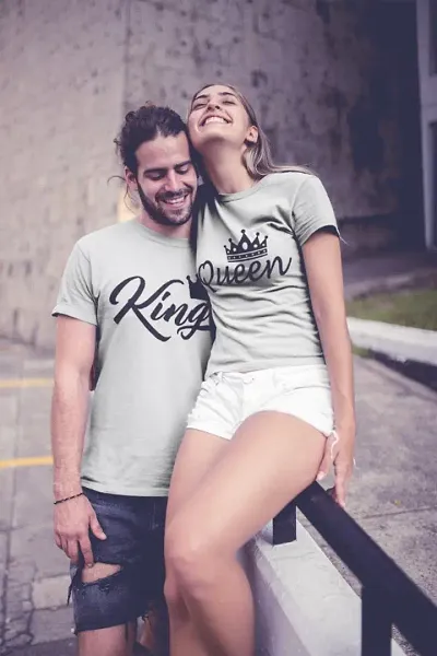 Couple Tshirt king Queen