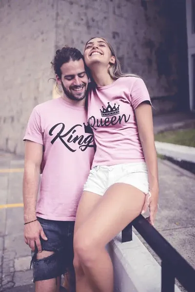 Couple Tshirt king Queen