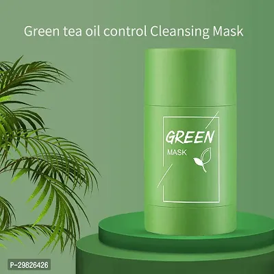 Green Tea Cleansing Mask Stick for Face-thumb3