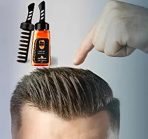 2-in-1 Men Hair Wax Gel with Comb,New Formula with Strong Hold Hair Gel  (120 ml)-thumb1