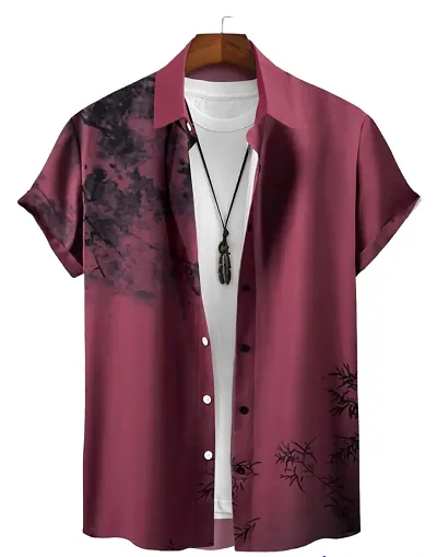 Trendy Cotton Short Sleeves Casual Shirt 