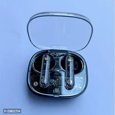 HY JNE-21 Transparent Earbuds 24 Hours Playtime, Bluetooth V5.3, Noise Cancellation Earbuds