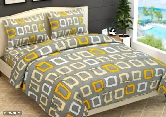 Comfortable Imported Printed Bedsheet With 2 Pillow Covers