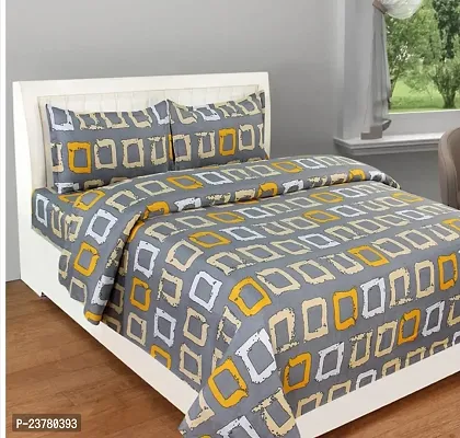 Comfortable Imported Printed Bedsheet With 2 Pillow Covers