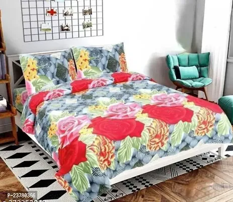 Comfortable Imported Printed Bedsheet With 2 Pillow Covers