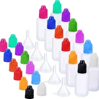 DIY Crafts PE Unicorn Pen Plastic Bottle with Child Resistant Tamper Evident Cap (25 Pack) Black (15ml, Black)-thumb1