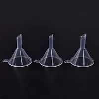 DIY Crafts Mini Funnels for Bottle Filling, Perfumes, Essential Oils, Science Laboratory Chemicals, Arts & Crafts Supplies (Pack of 12 Pcs, Mini Funnels) (Design # No 1, Pack of 12 Pcs)-thumb1