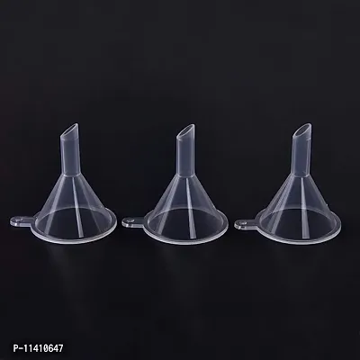 DIY Crafts Mini Funnels for Bottle Filling, Perfumes, Essential Oils, Science Laboratory Chemicals, Arts & Crafts Supplies (Pack of 12 Pcs, Mini Funnels) (Design # No 1, Pack of 12 Pcs)-thumb2