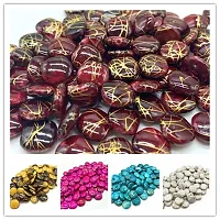 DIY Crafts Wholesale New 50/100pcs/lot 12mm Acrylic Beads Spacer Loose Beads for Jewelry Making DIY Bracelet Earring (Pack of 50 Pcs, Color: 03)-thumb1