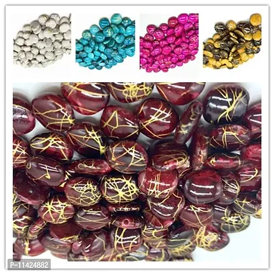 DIY Crafts Wholesale New 50/100pcs/lot 12mm Acrylic Beads Spacer Loose Beads for Jewelry Making DIY Bracelet Earring (Pack of 50 Pcs, Color: 03)-thumb4