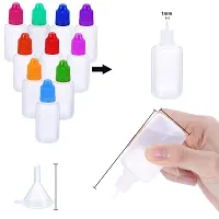 DIY Crafts PE Unicorn Pen Plastic Bottle with Child Resistant Tamper Evident Cap (25 Pack) Red (30ml, Red)-thumb4