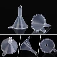 DIY Crafts Mini Funnels for Bottle Filling, Perfumes, Essential Oils, Science Laboratory Chemicals, Arts & Crafts Supplies (Pack of 12 Pcs, Mini Funnels) (Design # No 1, Pack of 12 Pcs)-thumb2