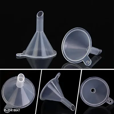 DIY Crafts Mini Funnels for Bottle Filling, Perfumes, Essential Oils, Science Laboratory Chemicals, Arts & Crafts Supplies (Pack of 12 Pcs, Mini Funnels) (Design # No 1, Pack of 12 Pcs)-thumb3