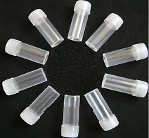 DIY Crafts 5ml / 10ml Plastic Test Tubes Screw Cap Vial Orange Seal Cap Container (Pack Of 60 Pcs, 10 ml)-thumb4