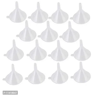 DIY Crafts Mini Funnels for Bottle Filling, Perfumes, Essential Oils, Science Laboratory Chemicals, Arts & Crafts Supplies (Pack of 12 Pcs, Mini Funnels) (Design # No 1, Pack of 12 Pcs)