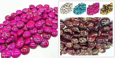 DIY Crafts Wholesale New 50/100pcs/lot 12mm Acrylic Beads Spacer Loose Beads for Jewelry Making DIY Bracelet Earring (Pack of 50 Pcs, Color: 03)-thumb4
