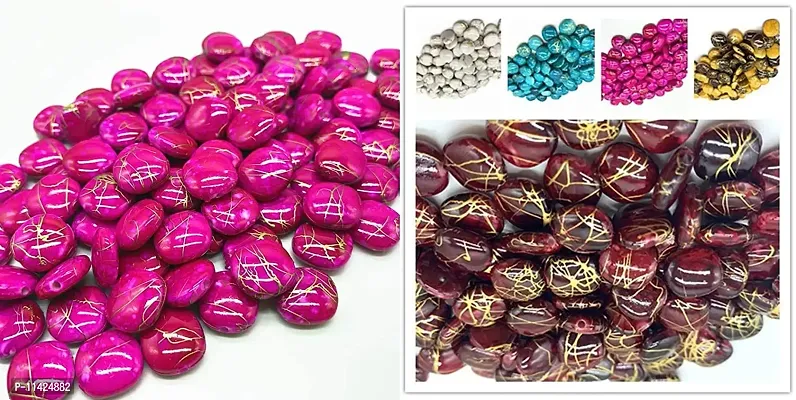 DIY Crafts Wholesale New 50/100pcs/lot 12mm Acrylic Beads Spacer Loose Beads for Jewelry Making DIY Bracelet Earring (Pack of 50 Pcs, Color: 03)-thumb5