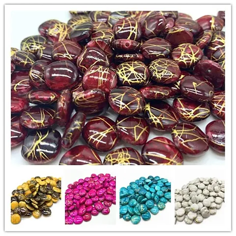 DIY Crafts Wholesale New 50/100pcs/lot 12mm Acrylic Beads Spacer Loose Beads for Bracelet Earring EBIN NO