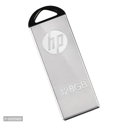 128gb pendrive 128 GB Pen Drive  (Silver)-thumb0