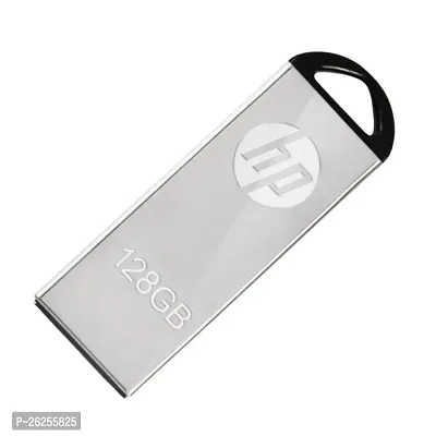 128gb pendrive 128 GB Pen Drive  (Silver)-thumb3