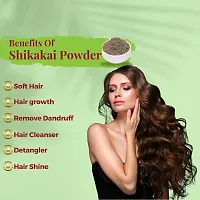 USHBI 100% Pure  Natural Methi Powder (100G) And 100% Pure  Natural Shikakai Powder (100G)-thumb3