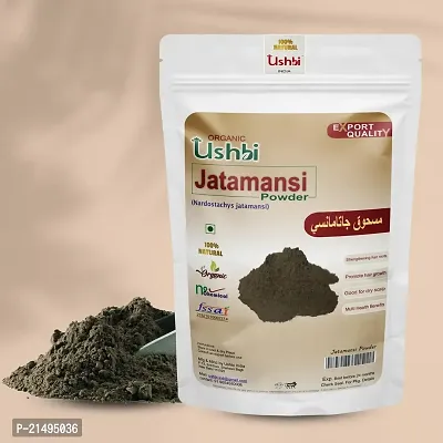 USHBI 100% Pure  Natural Jatamansi Root Powder For All types of Hair Pack |50 g