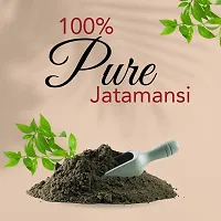 USHBI 100% Pure  Natural Jatamansi Root Powder For All types of Hair Pack |50 g-thumb1