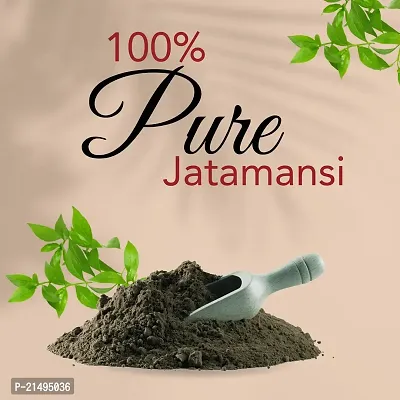 USHBI 100% Pure  Natural Jatamansi Root Powder For All types of Hair Pack |50 g-thumb2