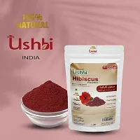 USHBI Jatamansi Root + Hibiscus Powder| Combo of 2 |100g each |For damaged hair|Hair Growth Rejuvenator |Hair Strenth  volumization |No chemial Only Pure  Natural | 200g-thumb1