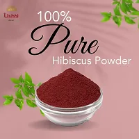 USHBI Jatamansi Root + Hibiscus Powder| Combo of 2 |100g each |For damaged hair|Hair Growth Rejuvenator |Hair Strenth  volumization |No chemial Only Pure  Natural | 200g-thumb2