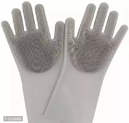 Silicone Cleaning Gloves-thumb0