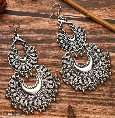 Beautiful Handmade Antique Oxidised Earring Combo of fashion jewellery for woman and girls-thumb4