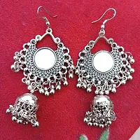 Beautiful Handmade Antique Oxidised Earring Combo of fashion jewellery for woman and girls-thumb1