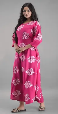 Surva Cart Women's Printed Ethnic Wear Gown for Party, Wedding-thumb2