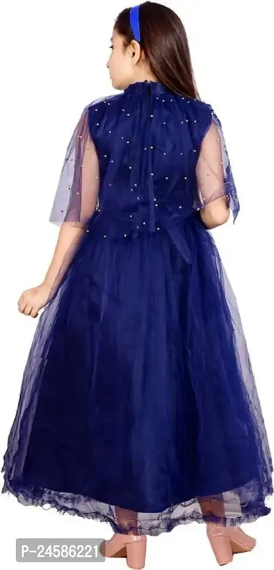 Classic Net Dresses for Kids Girls-thumb2