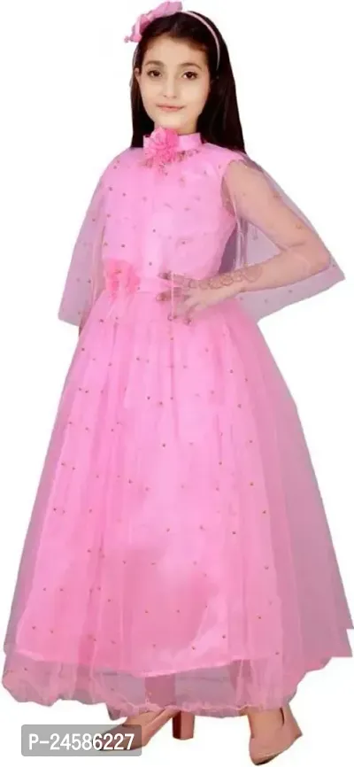 Classic Net Dresses for Kids Girls-thumb4