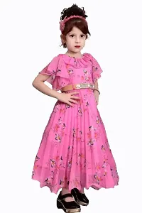 Designer Georgette Dresses For Girls-thumb1