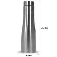 PEARLPET Stainless Steel Single Wall Water Bottle , 1 pcs - Silver , 1000 ml-thumb4