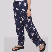 Stylish Cotton Printed Lounge Pants for Women Pack of 5-thumb1