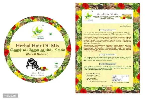 Herbal Hair Oil Mix 50gm (Pure & Natural)