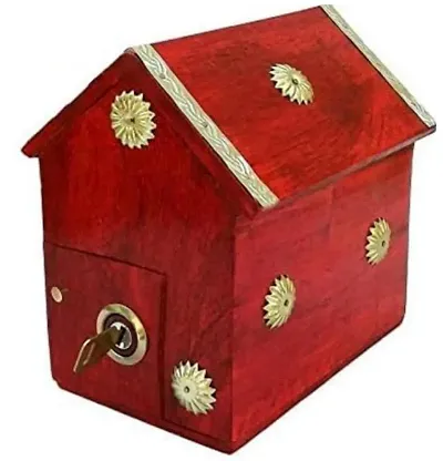 Wooden Beautiful Money Box