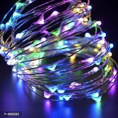3Metre 30 LED Copper String Light for Decoration, 2 - AA Battery Powered, Multy Colored-thumb0