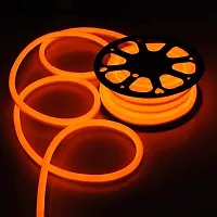 LED Strip Neon Silicone Rope Light , Water Proof IP65, Indoor and Outdoor LED Flexible Strip Light with 12V Adapter for Diwali and Christmas Home and Office Decoration 5Metre-thumb2